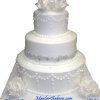 Cake Khara - For Khara and Jim. This is also the "before and after" cake in this gallery.